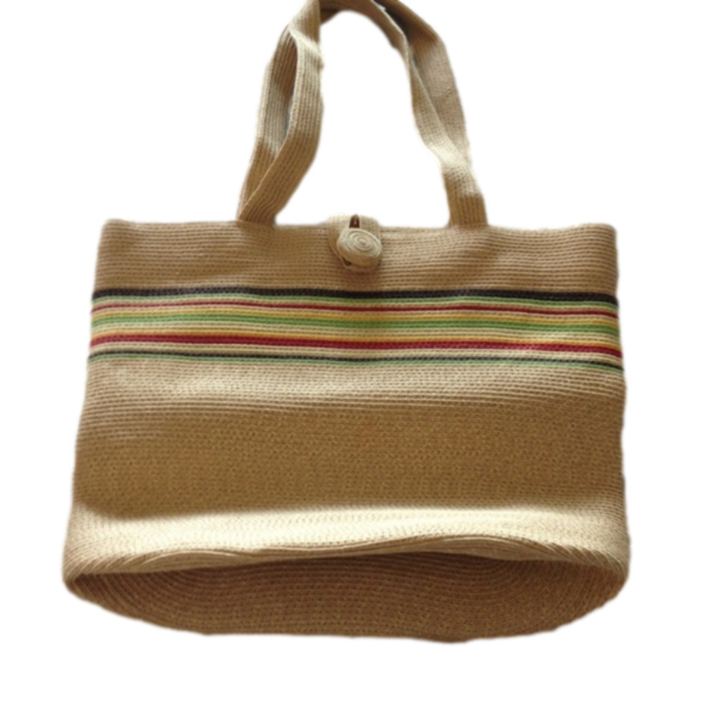Ann Taylor straw purse or tote